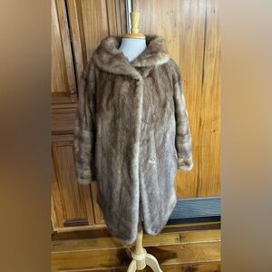 Vintage mink coat.  Will add more details when I find the appraisal papers.